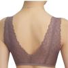 Front-Closure Lace Wireless Balconette Push-Up Bra view 3