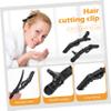FRCOLOR Crocodile Hair Clips, 12-Pack, Lightweight Plastic Salon Clips view 2