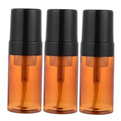 100 ml Brown PET/PP Refillable Pump Bottle