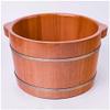 20 cm High Wooden Oak Foot Bath Basin view 1