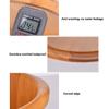 SilteD Wooden Foot Soaking Tub, Large Foot Bath Basin view 4