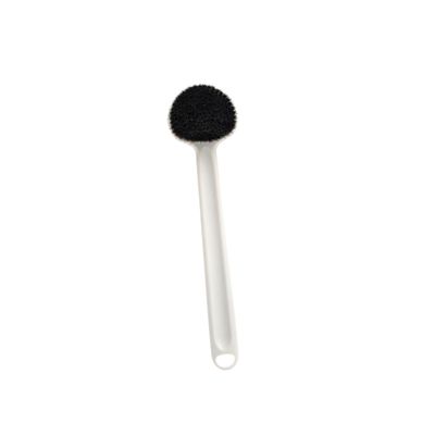 minkissy Bath Brush for Home, Bathroom Handle, Back, Natural Bristles for Skin Health