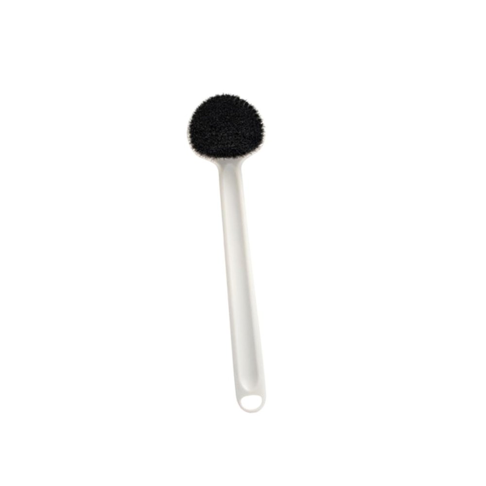 minkissy Bath Brush for Home, Bathroom Handle, Back, Natural Bristles for Skin Health