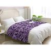Soft Halloween Throw Blanket, Purple Witch, 220 x 240 cm view 3