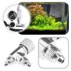SG Store CO2 Double-Head Needle Valve, Carbon Dioxide Double-Ended Needle Trimmer Valve, CO2 Bubble Counter, Aquarium Accessory, Compatible with Aquarium Systems, Silver view 2