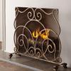Wrought Iron Fireplace Screen for Baby and Pet Safety view 2