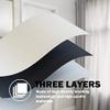 3D Floral Blackout Curtains, 2 Panels, 280 x 180 cm, Blue Lightning Headphones Design view 3
