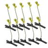 jojofuny 10-Piece Bean Sprout-Shaped Hair Clips view 1