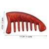 FRCOLOR Sandalwood Hair Comb for Relaxing Hair Care, Wide Teeth for Scalp Massage view 3