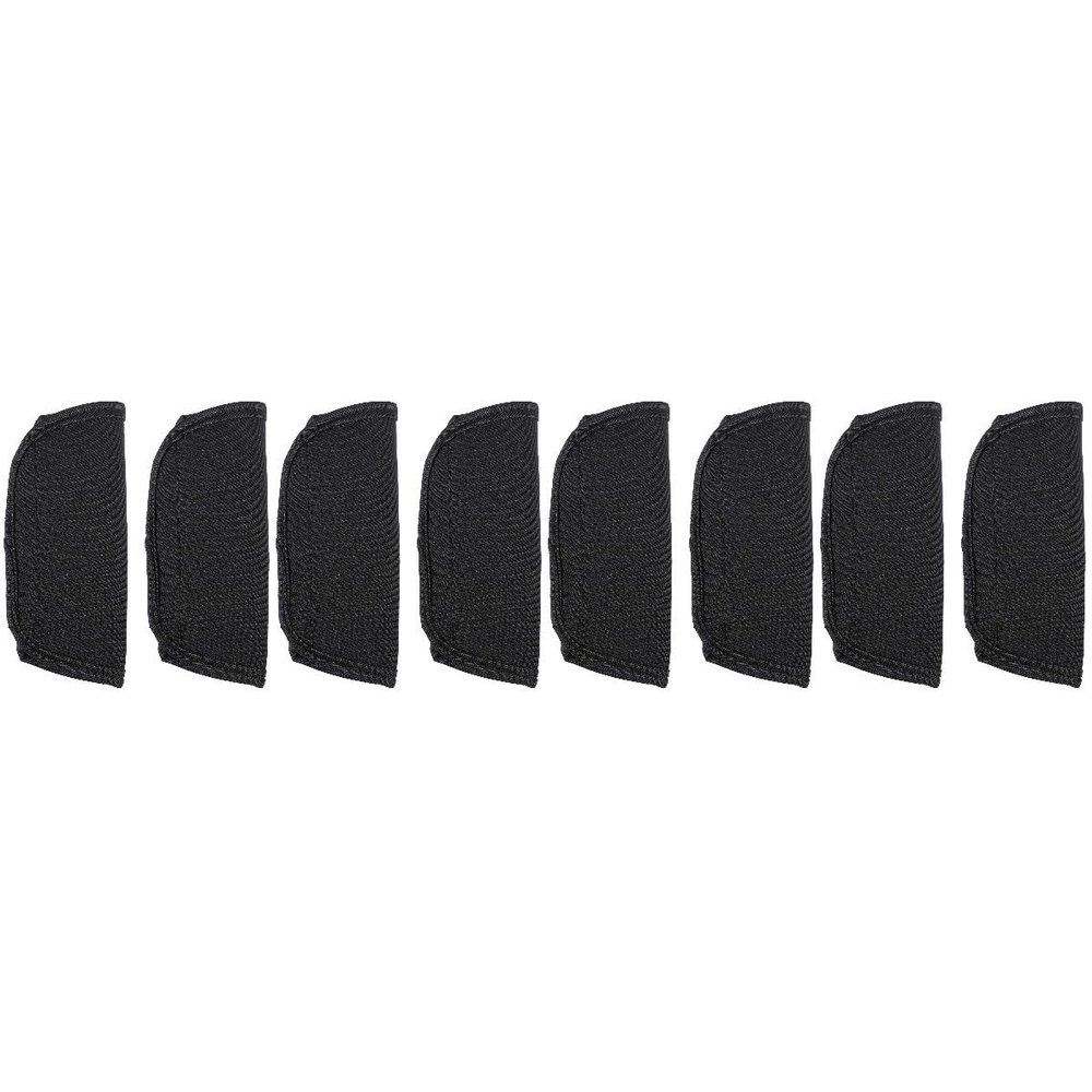 ibasenice 8-Piece Stroller Handlebar and Armrest Covers, Non-Slip, Washable, Black