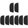 ibasenice 8-Piece Stroller Handlebar and Armrest Covers, Non-Slip, Washable, Black view 3