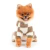 SMALLLEE_LUCKY_STORE Classic Checkered Fleece Dog Pajama view 2