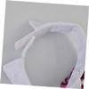 POPETPOP 3-Piece Striped Pet Bow Tie Set with Adjustable Closure for Weddings and Parties view 4