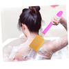minkissy Long Bath Brush with Handle, Exfoliating Massage Brush for Shower and Body Care, Promotes Circulation, Random Color view 2