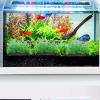 ifundom 3-Piece Artificial Aquarium Plants, Green Plastic Decor view 2