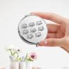 KEYCHIN K-Pop Pocket Mirror for Boys, Korean Group Fans, Gifts, Korean Bangtan, Compact Makeup Mirror for K-Pop Fans (BT Mang-S) view 3