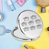 KEYCHIN K-Pop Pocket Mirror for Boys, Korean Group Fans, Gifts, Korean Bangtan, Compact Makeup Mirror for K-Pop Fans (BT Mang-S) view 4
