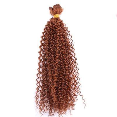Messy Curly Hair Weave Bundles for Women, 100 g/piece, High-Temperature Synthetic Hair Extensions for African Women