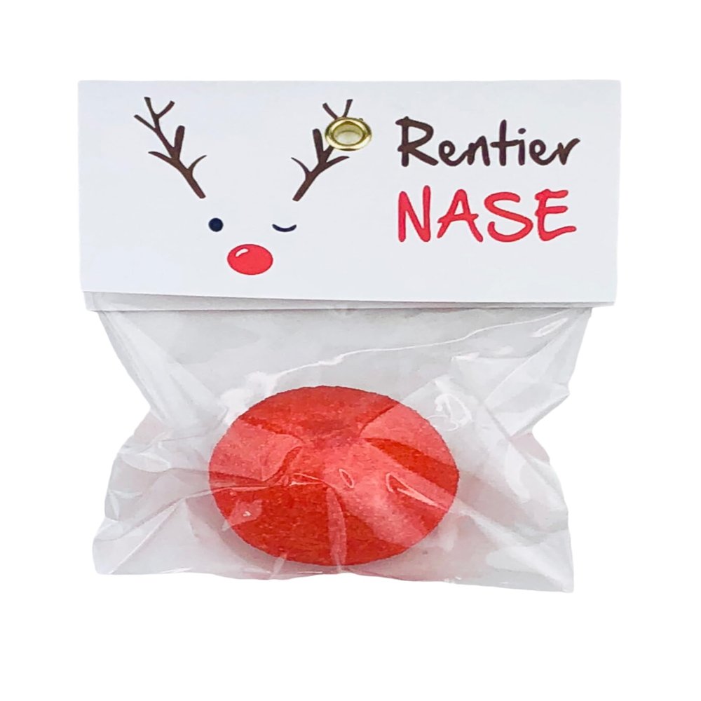 schenken-24 10x Reindeer Nose Christmas Advent Calendar Filler