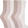 ITRAT Women's Diabetic Socks, Non-Binding, Soft Cuff, Edema-Friendly, Sizes 37–40 view 1