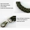Dog Leash for Small to Large Dogs, Thick Braided Rope, Durable, Swivel Hook, M Green view 3