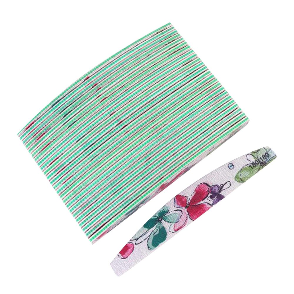 minkissy 25-Piece Washable Nail Files and Buffers for Fingernail and Toenail Care