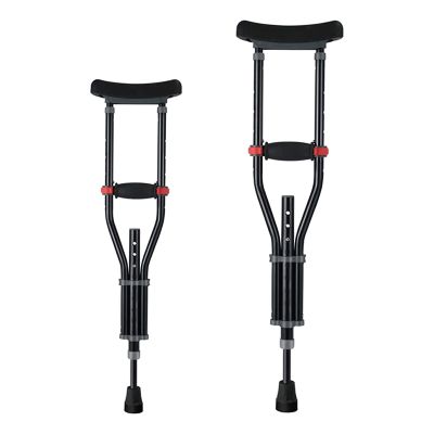 SAAKO Safety Adjustable Aluminum Underarm Crutches