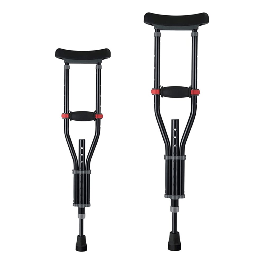 SAAKO Safety Adjustable Aluminum Underarm Crutches