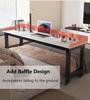 Overbed Table for Queen-Size Bed, Mobile Laptop Cart with Wheels (180 × 60 × 80 cm) view 4