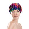 Exotic Tribe Batik-Style Reusable Double-Layer Shower Cap view 3