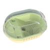 JISADER Reptile Habitat Turtle Tank with Lid view 1