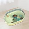 JISADER Reptile Habitat Turtle Tank with Lid view 2