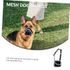 ABOOFAN 2-Piece Breathable Adjustable Mesh Muzzle Set for Large Dogs view 2