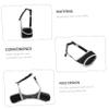 ABOOFAN 2-Piece Breathable Adjustable Mesh Muzzle Set for Large Dogs view 3