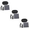 GLEAVI 3-Piece Hearing Aid Cleaning Kit with Maintenance Tools, Cleaning Brushes, Ear Cleaning Set, PVC Case view 1
