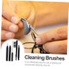 GLEAVI 3-Piece Hearing Aid Cleaning Kit with Maintenance Tools, Cleaning Brushes, Ear Cleaning Set, PVC Case view 3