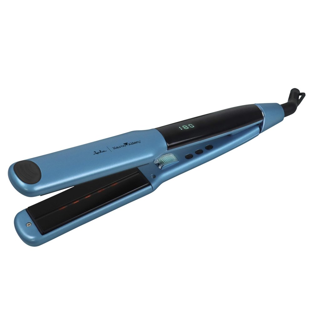JATA JBPP5570 Professional Ceramic Hair Straightener with Infrared, up to 230°C, 110 x 36 mm Wide Plates, PTC Ceramic Heater, 2 m Swivel Cord, Ionic Function