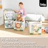 Gadgy Kids Storage Boxes, 4-Piece Set, Folding Kallax Bins - Animal Design view 2