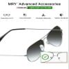 Mryok Replacement Nose Pads for Ray-Ban RB3447, 3 Pairs, One Size view 2