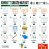 DIN 13157 First Aid Kit Refill Set, Complete Pack view 3