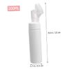 ABOOFAN 4-Piece Portable Cosmetic Bottles, Empty Foam Bottles with Brush Heads for Facial Cleanser, Travel and Home, Multifunctional Foam Bottles for Lotions and Soaps view 4