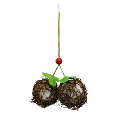 DOITOOL Hanging Bird Nest Rattan Decor