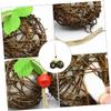 DOITOOL Hanging Bird Nest Rattan Decor view 3