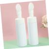 ABOOFAN 4-Piece Cosmetic Bottles with Brush Heads, Refillable Travel Bottles for Facial Cleanser, Lotion and Soap view 4
