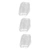 POPETPOP 3-Piece Birdcage Net Cover, Breathable Nylon/Spandex, White view 1