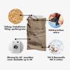 Organic Spelt Grain Pillow 27 x 20 cm – Heating & Cooling Pillow, Gray view 2