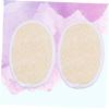 minkissy 6-Piece Natural Loofah Sponge Pads for Shower Exfoliation and Body Care view 3