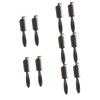 FRCOLOR 10-Piece Double-Sided Hair Combs with Nylon Bristles view 1