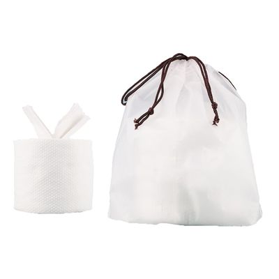 minkissy 2-Piece Reusable Cotton Facial Cleansing Cloths with Storage Bag
