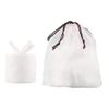minkissy 2-Piece Reusable Cotton Facial Cleansing Cloths with Storage Bag view 1
